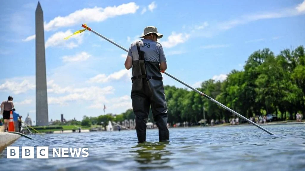 Trump Orders Immediate Repair of Deteriorating Reflecting Pool