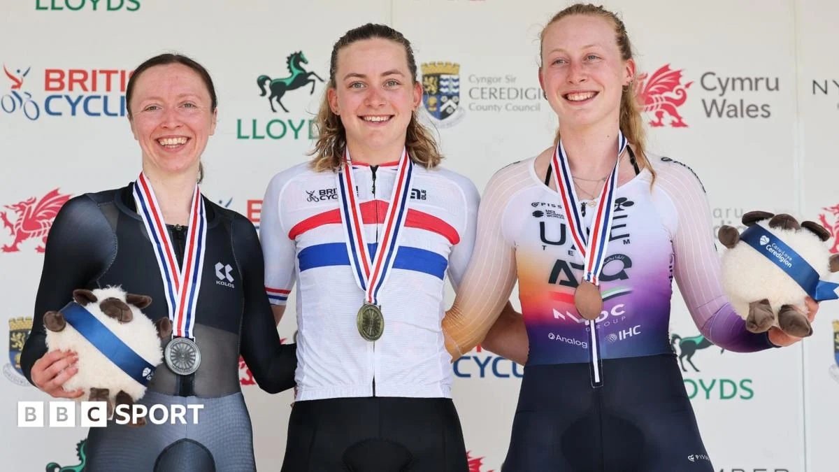 Backstedt Blazes Ahead to Defend British Time Trial Crown