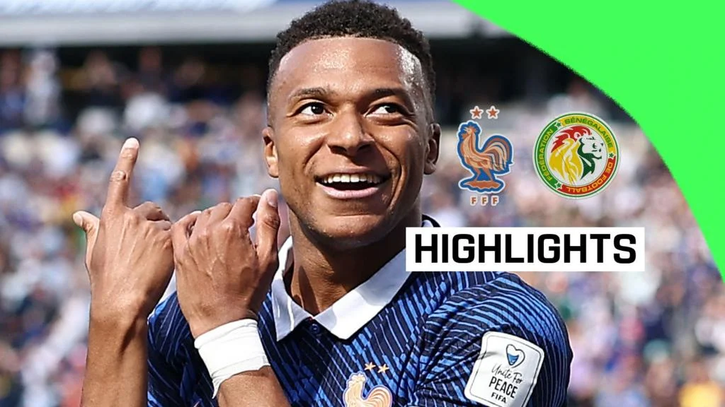Mbappé Sparks France to 3-1 Win Over Senegal