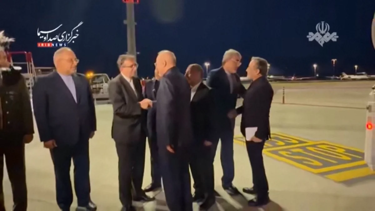 Iranian Delegation Touches Down in Switzerland Amid Renewed US Peace Push