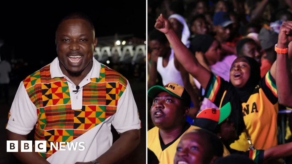 Ghana Fans Storm Black Star Square After England Draw