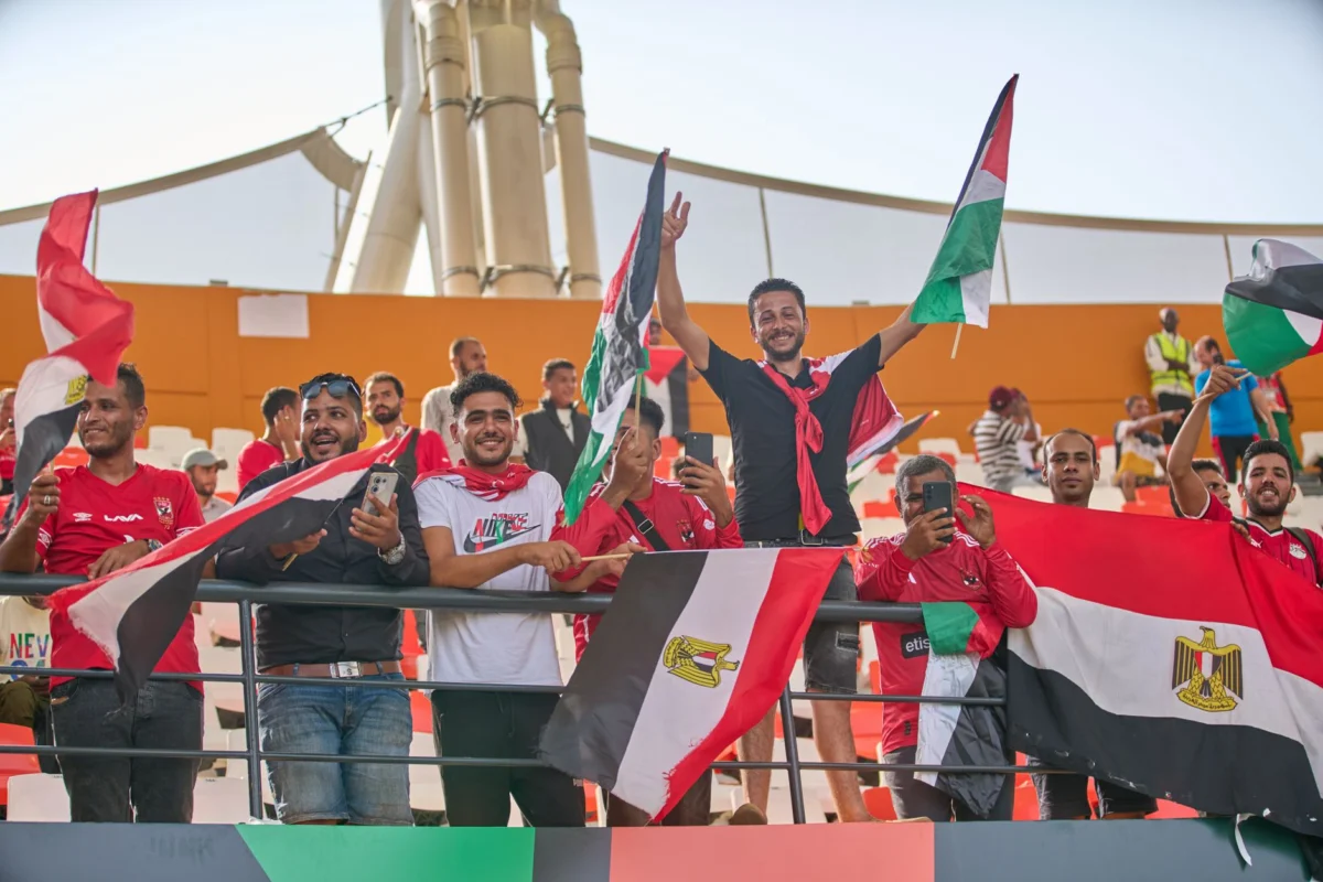 Egyptian Fans Roar Palestine Calls at Vancouver Stadium