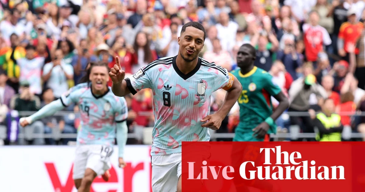 Belgium vs Senegal match heads into extra time