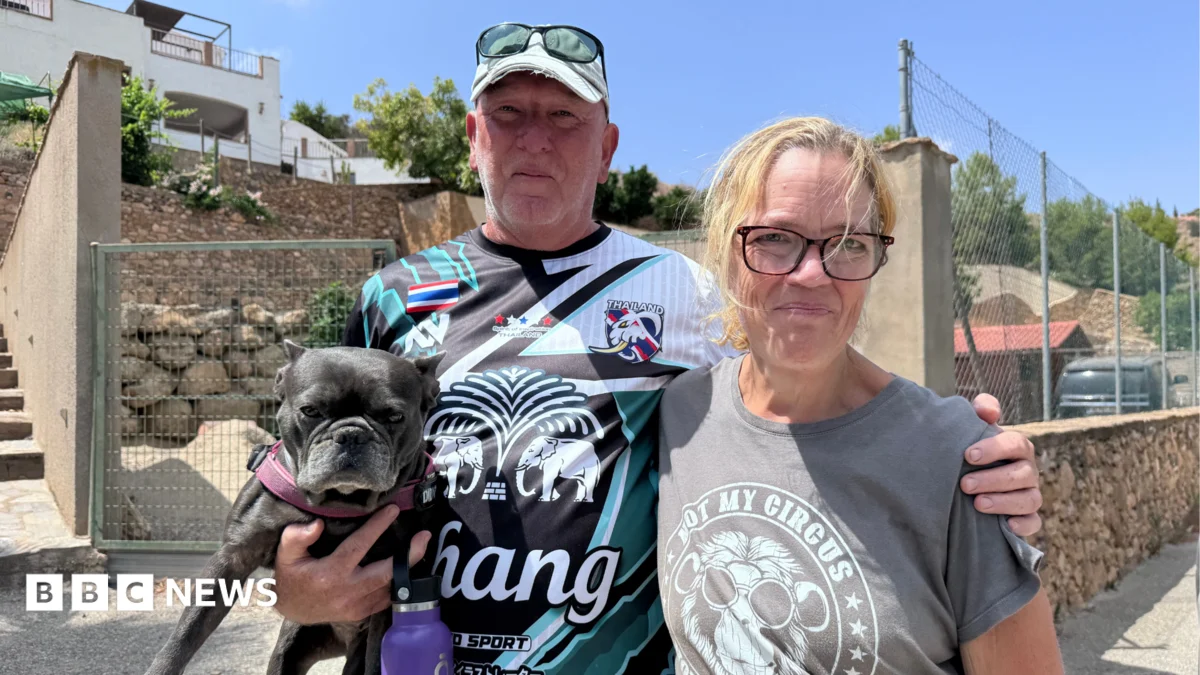 British couple return to village after deadly Spanish wildfire
