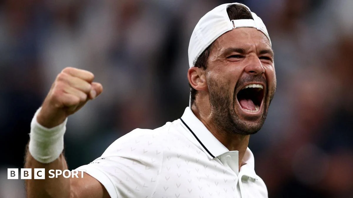 Dimitrov Extends Emotional Wimbledon Return