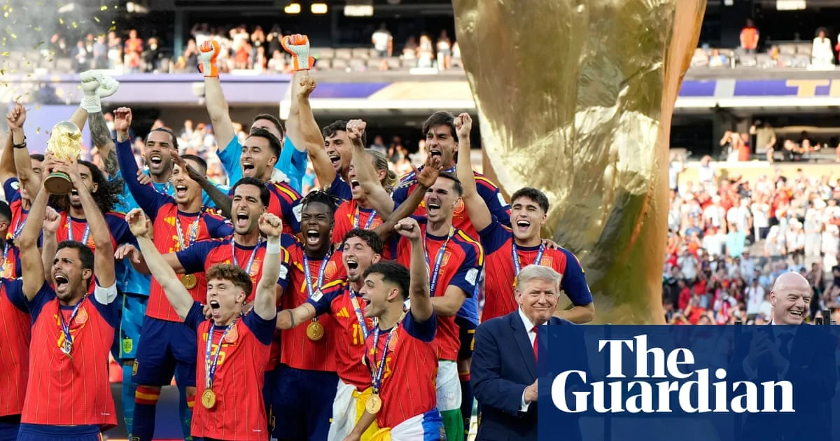 Trump Infantino booed before US president crashes Spain party