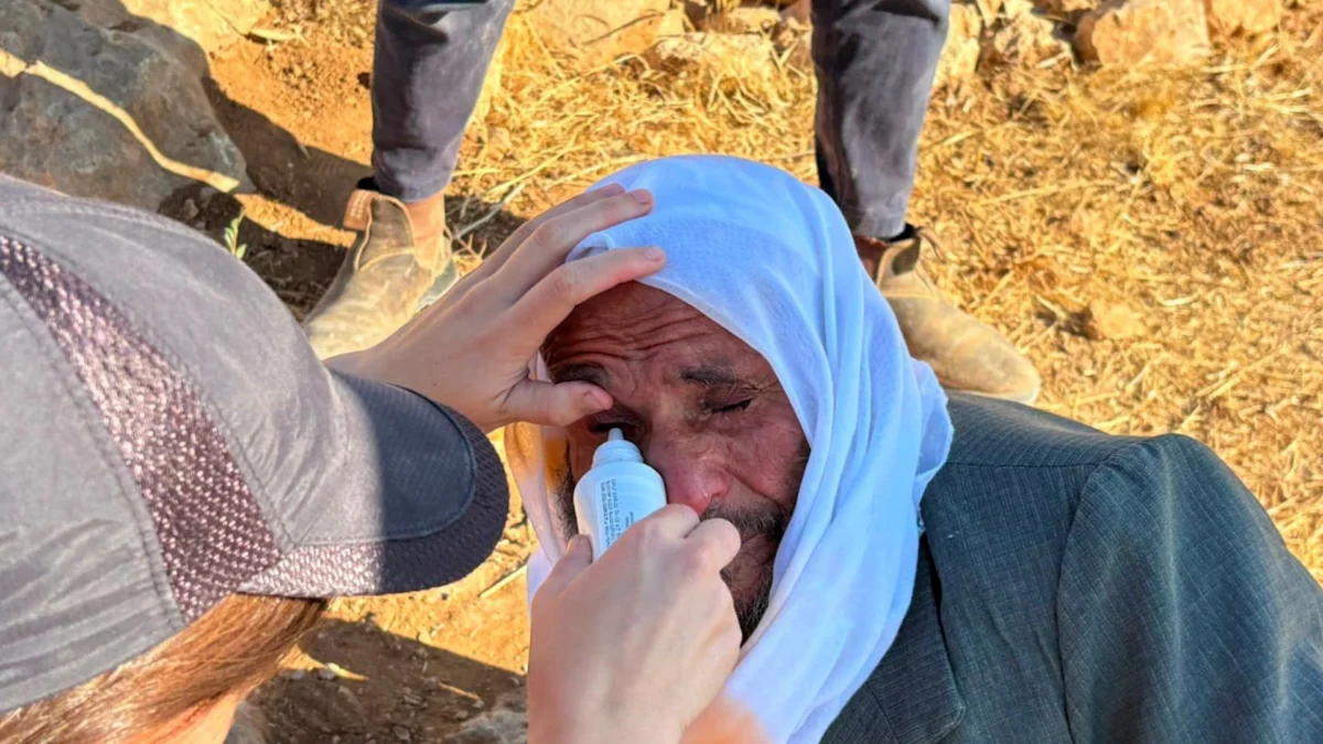 Elderly Palestinian Beaten by Israeli Settlers in West Bank
