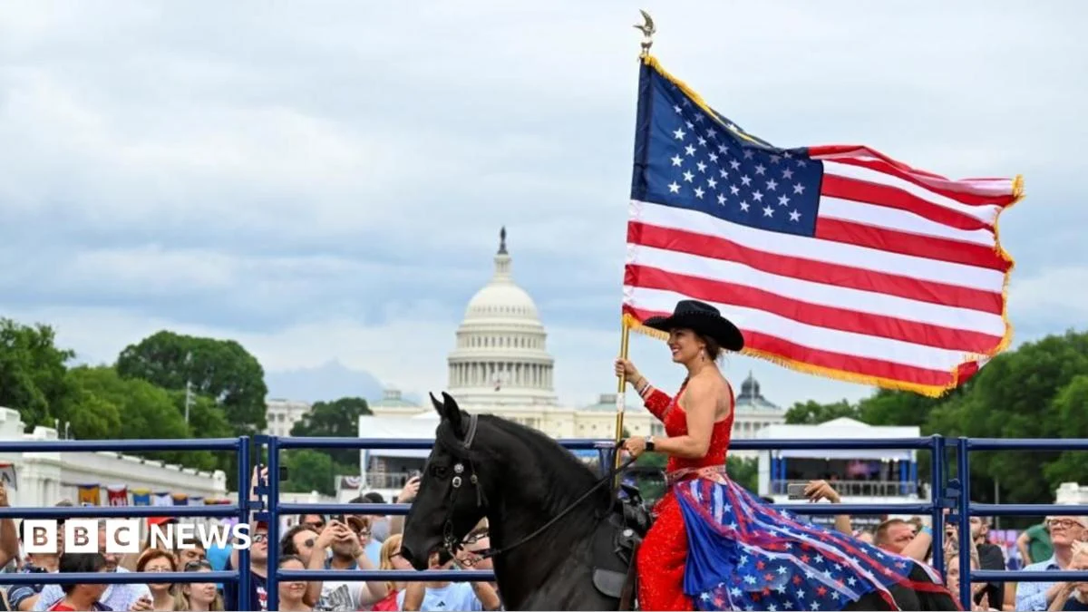 Fireworks, Flyovers and a Long Trump Speech Mark 250th Celebration