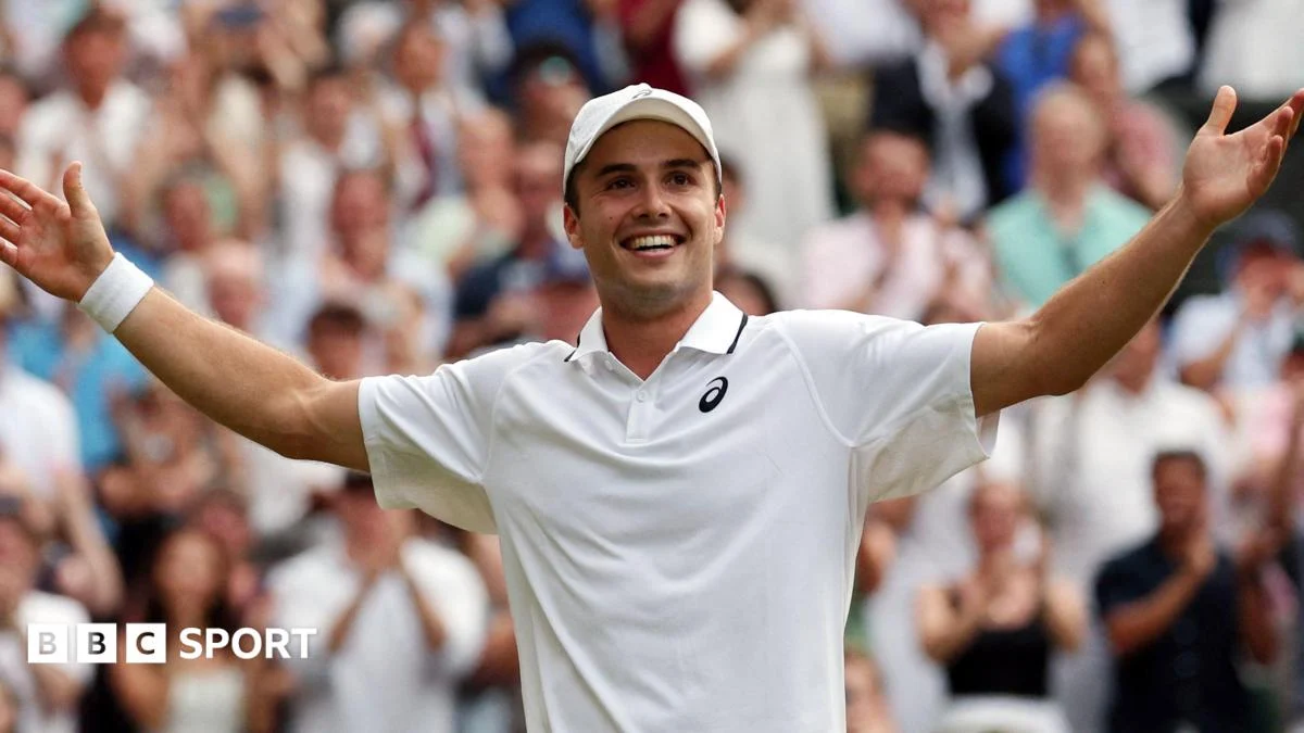 British Wildcard Fery Beats Dimitrov, Reaches Wimbledon Quarter-Final