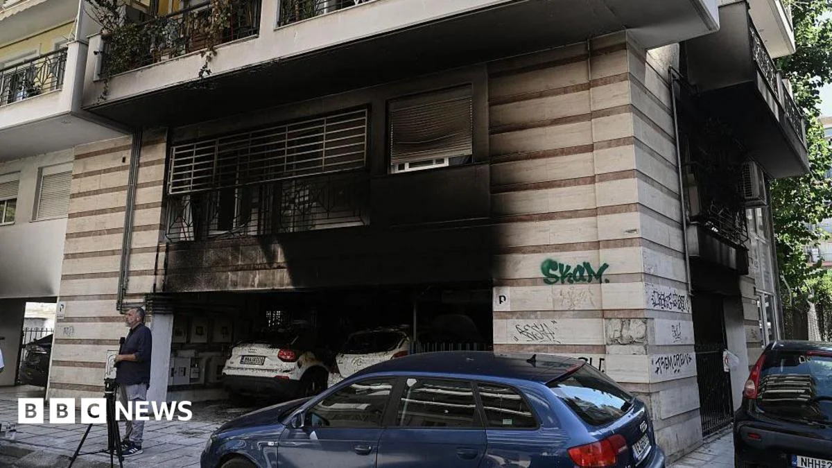 Greek politician’s mother dies after arson attack