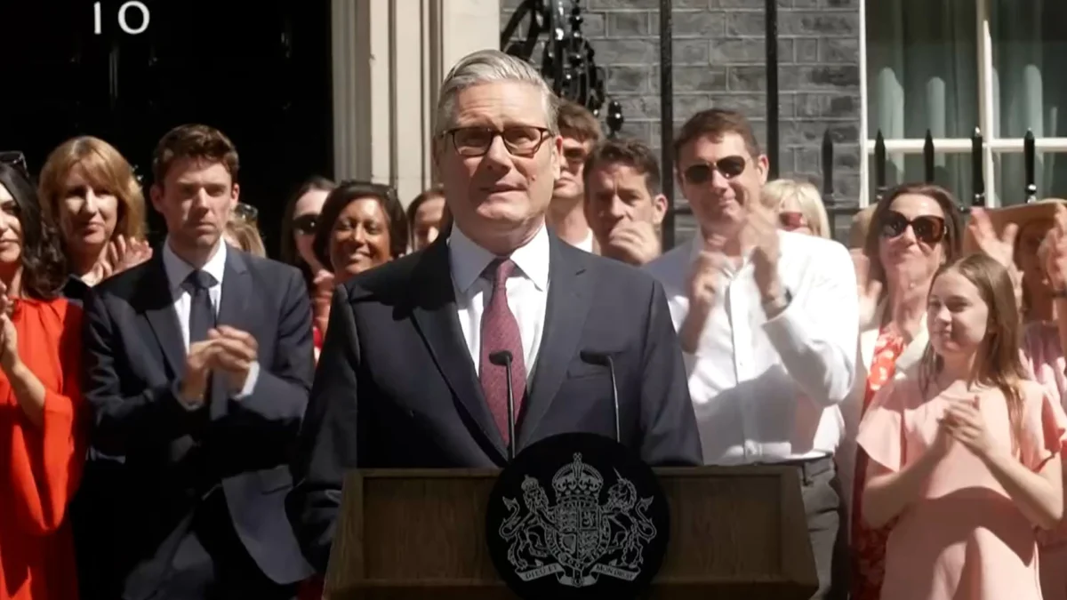 Outgoing UK PM Starmer says ‘I go with a smile’