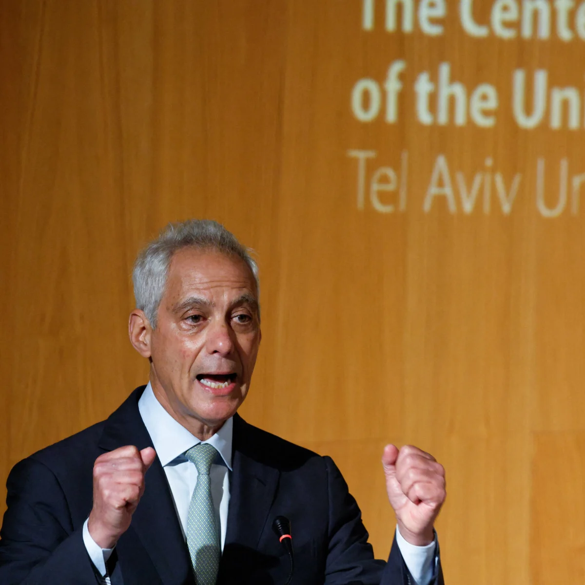 Rahm Emanuel Calls End to Unconditional U.S. Support for Israel