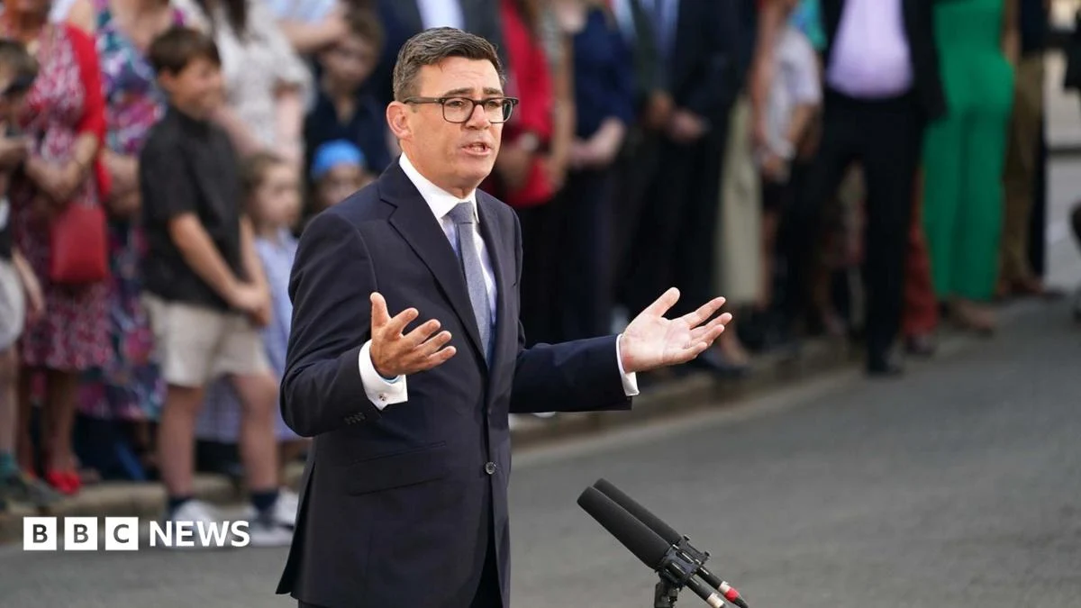 Andy Burnham Becomes PM, Sets Out Priorities