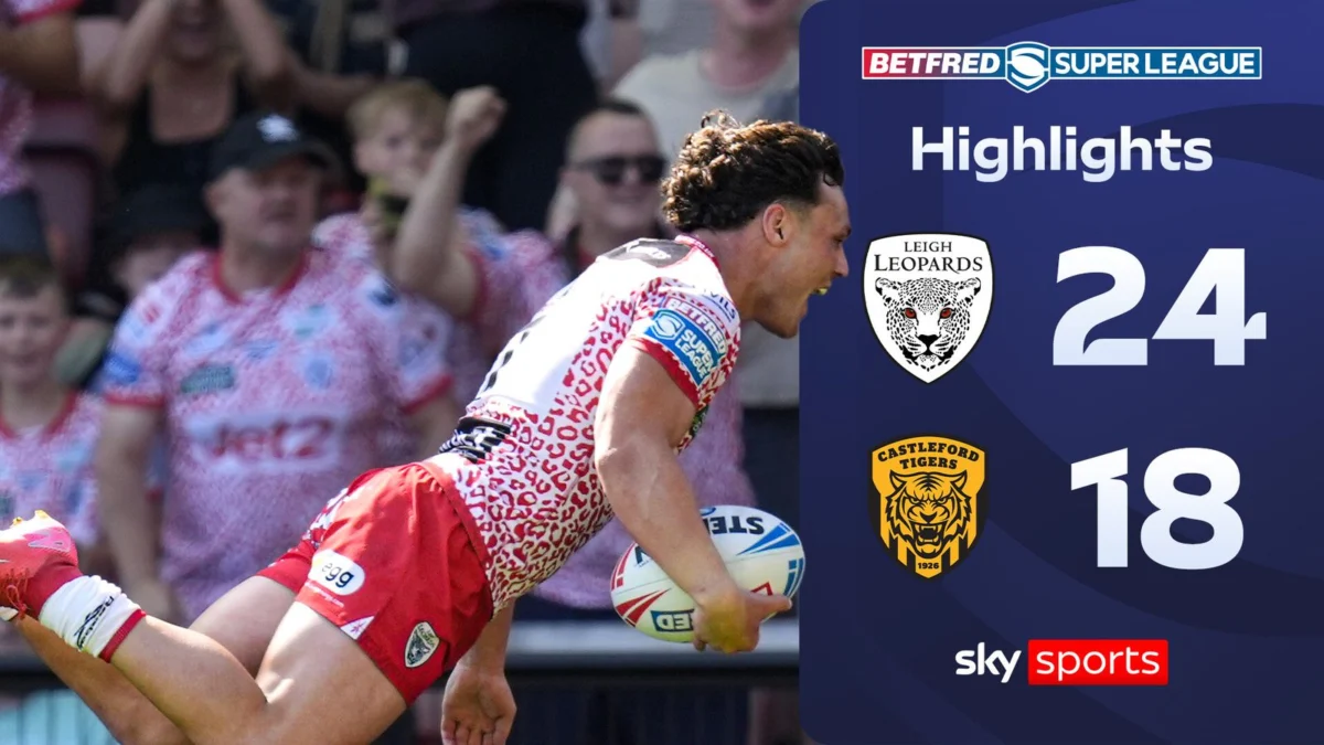 Leigh stay on course for Play‑offs after Castleford win