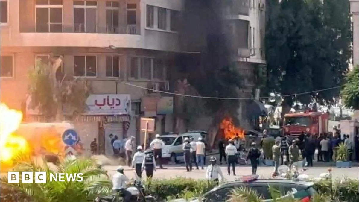 Macron Safe After Explosions in Syrian Capital During Visit