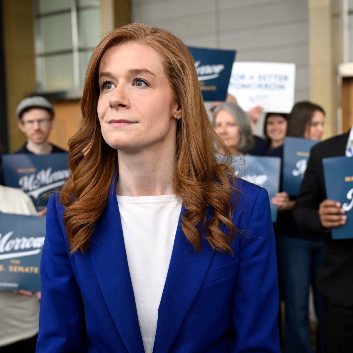 Michigan Senate Candidate Mallory McMorrow Suspends Campaign