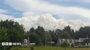 Residents Allowed Back After Cairngorms Wildfire Evacuation