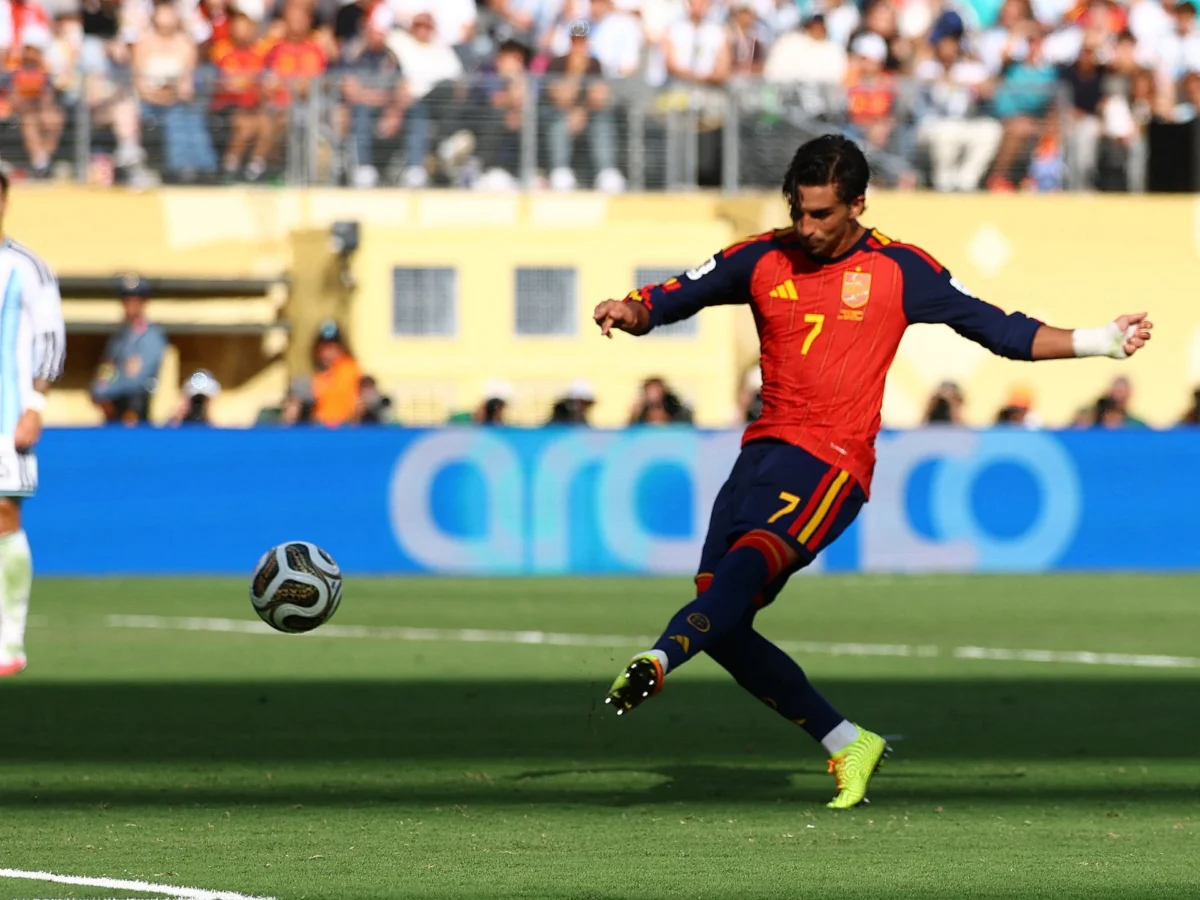 Spain win 2026 World Cup vs 10-man Argentina