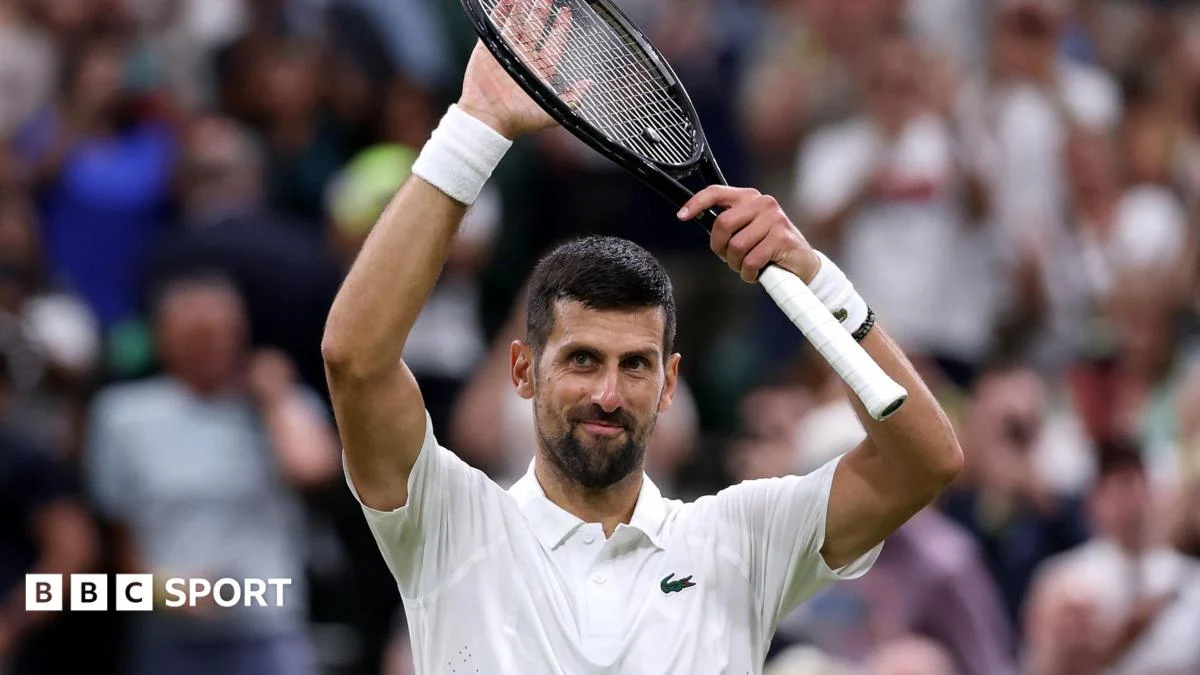 Djokovic Dominates Tsitsipas to Reach Wimbledon Third Round