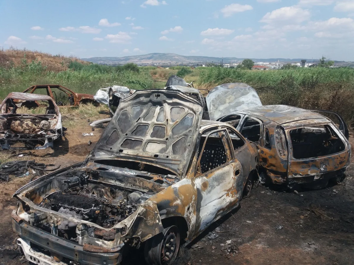 Charred Cars Reveal Victims’ Vehicles in Spain Wildfire