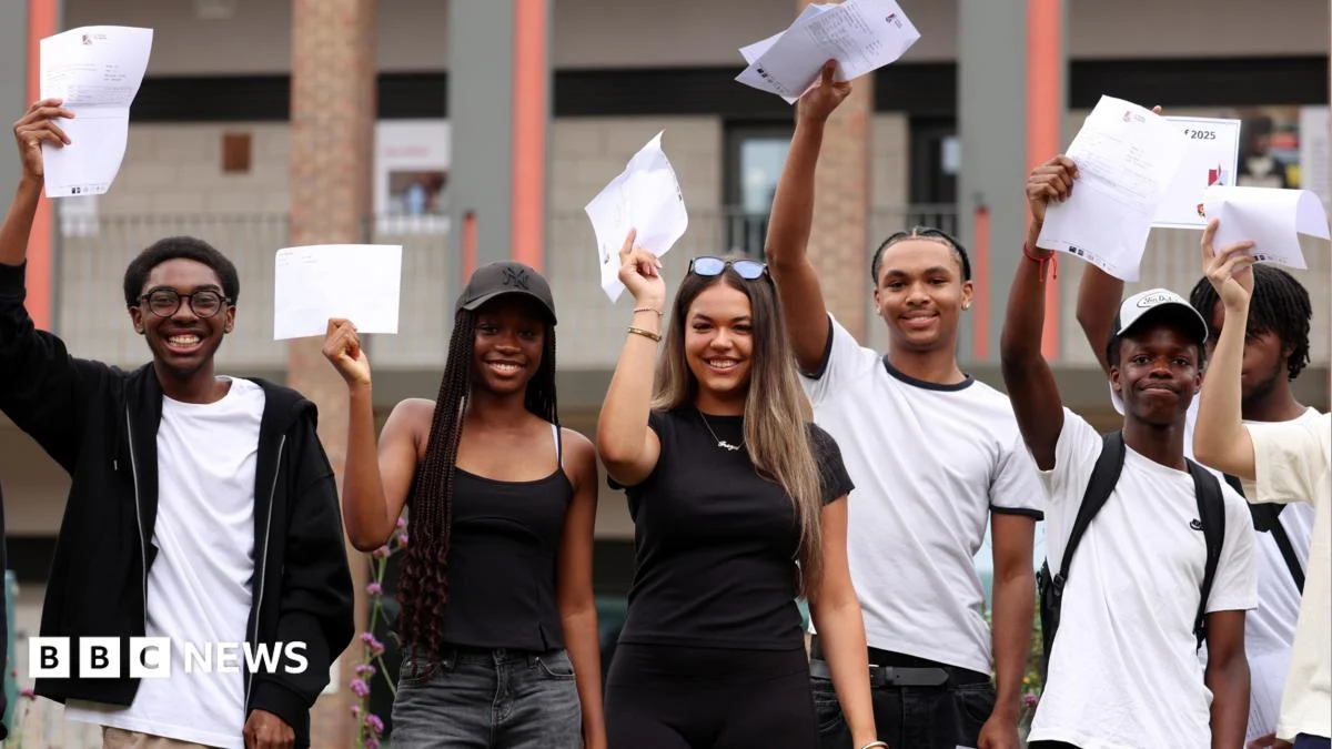 Students celebrate results amid diverse backgrounds