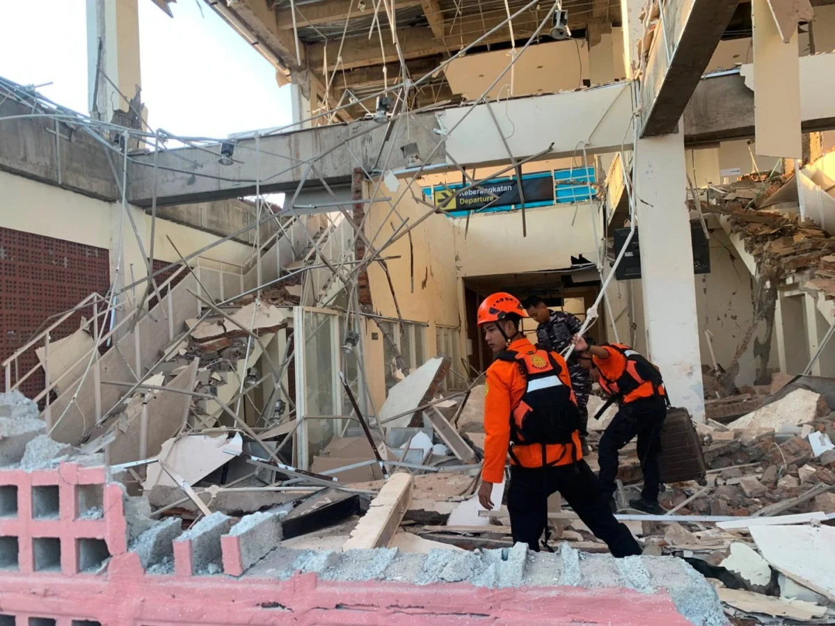 Dozens killed in 7.7-magnitude earthquake off Indonesia’s Flores Island