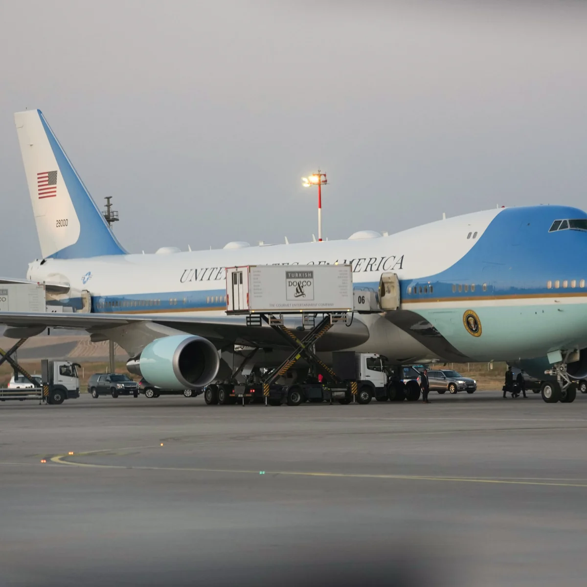 Trump Used Secret Military Jet Exit From Turkey After NATO Summit