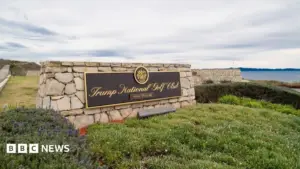 Armed man arrested near Trump’s golf course ahead of visit