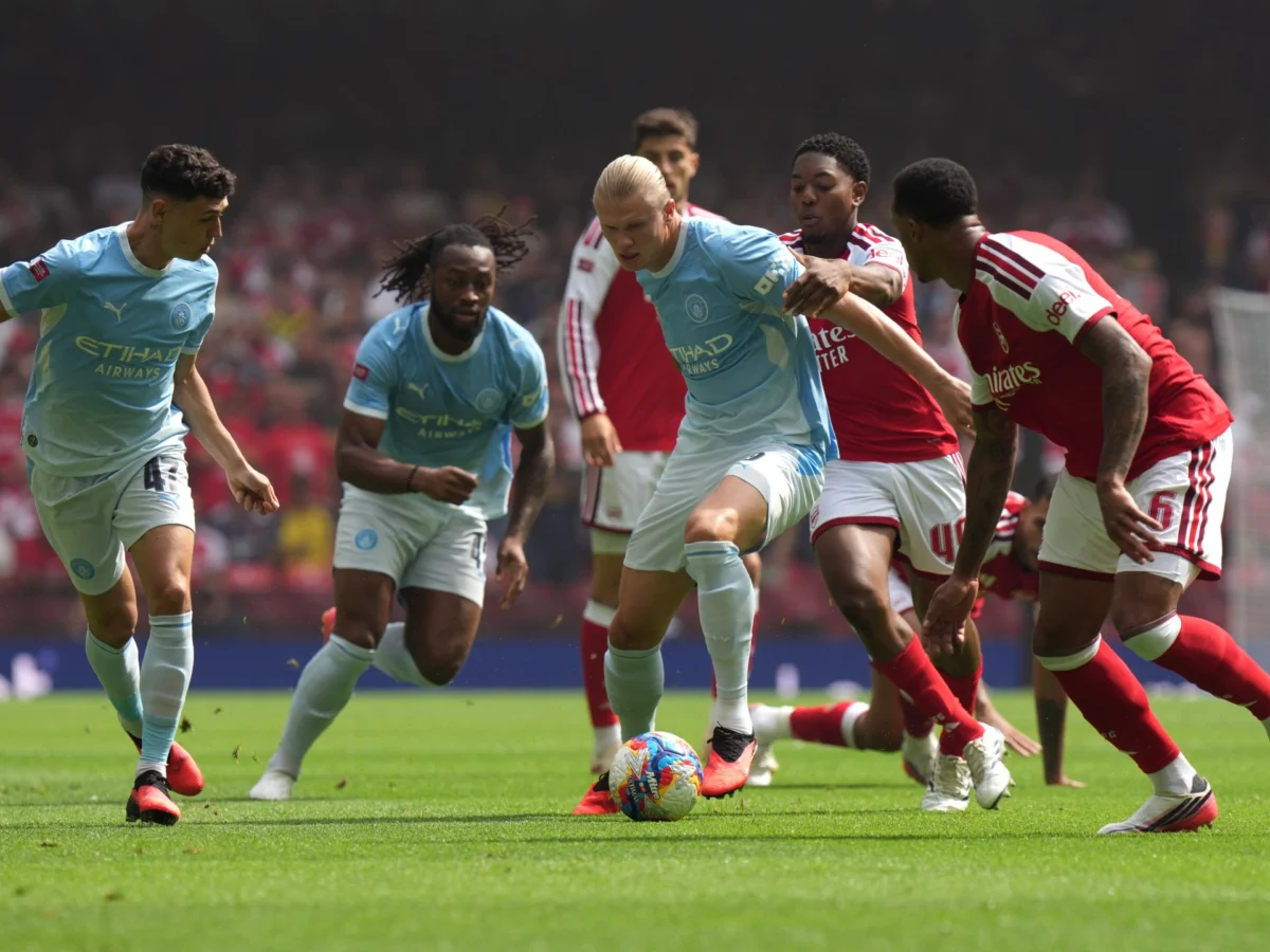 Arsenal vs Manchester City in FA Community Shield