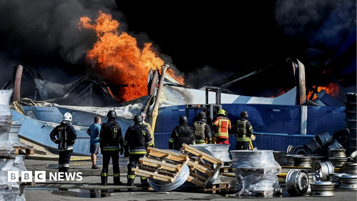 37 dead, hundreds evacuated after Kyiv weapons depot strike