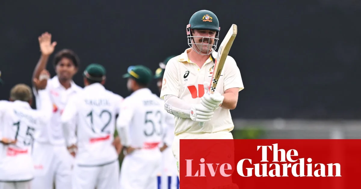 Australia vs Bangladesh Test match begins in Darwin