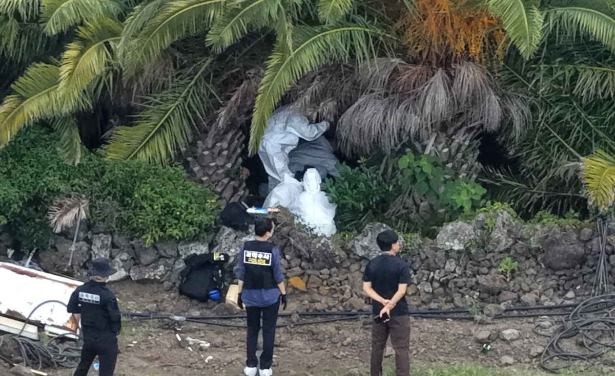 Police officer arrested after bodies found in Jeju, sparking scandal
