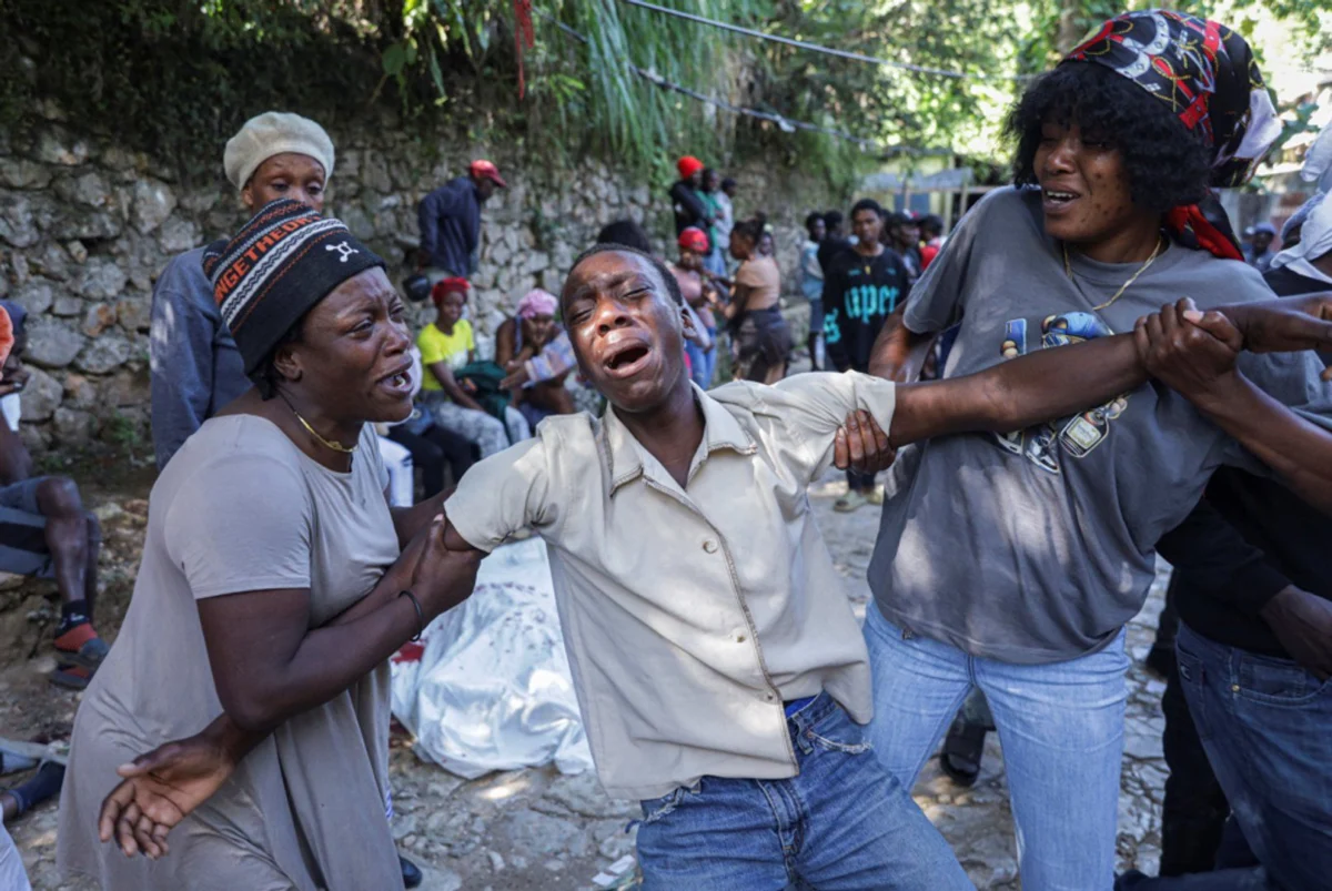 Gang attack kills at least 30 in strategic Haiti hillside