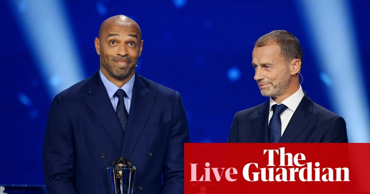 Champions League 2026-27 draw pairs Arsenal with Real Madrid, Man City with PSG and Barcelona