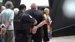 Clergy Members Arrested at Senate Office Protest
