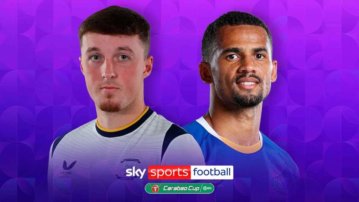 Dibling starts for Everton at Preston LIVE