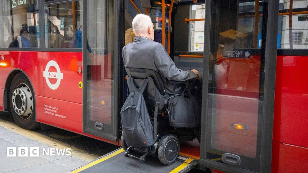 Disabled people in England to receive 24-hour free bus travel