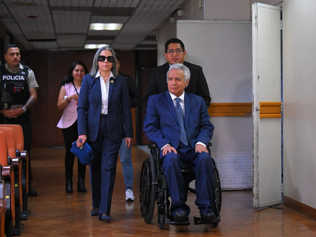 Ecuador sentences ex-president Moreno to five years in jail for bribery