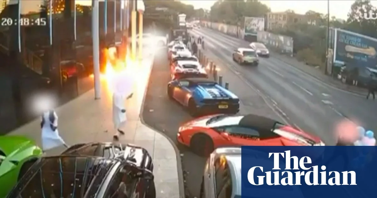 Firebombs Target Supercars Outside Birmingham Wedding Venue