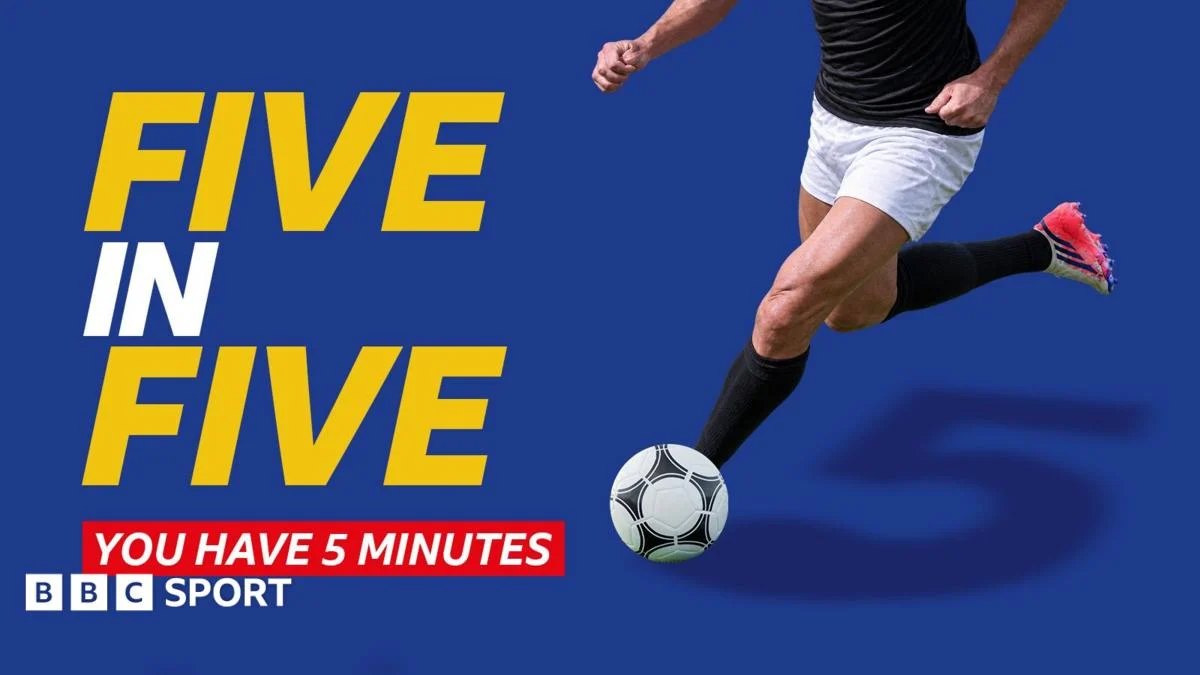 BBC News Launches Third Five in Five Football Quiz Challenge