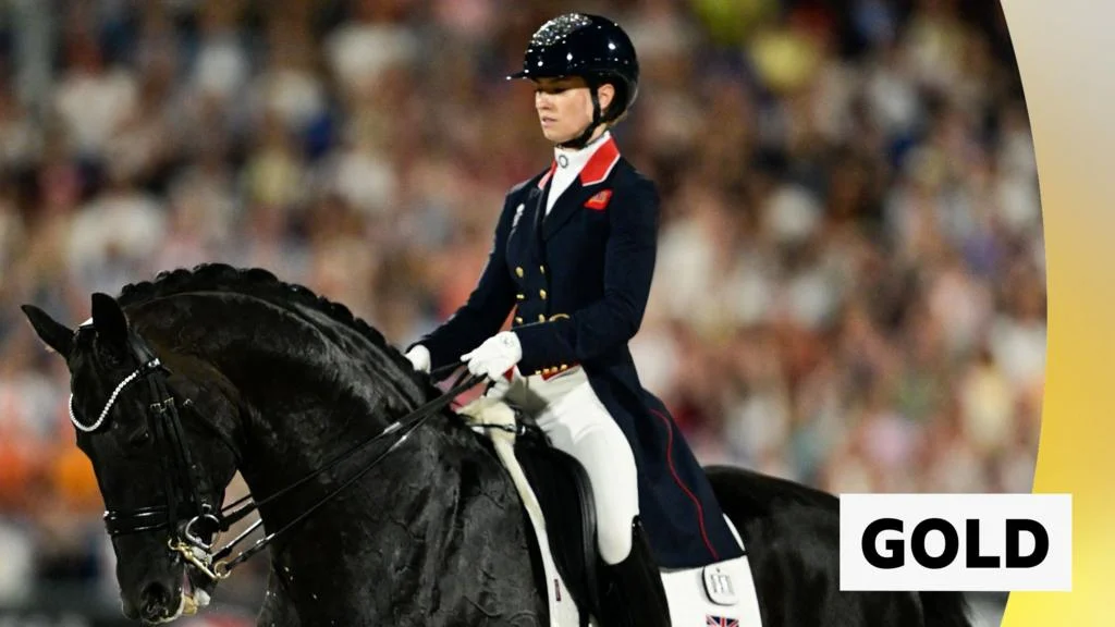 Charlotte Fry makes history with double dressage titles