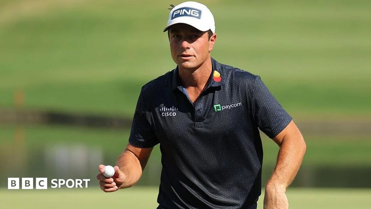 Hovland leads Tour Championship by one stroke