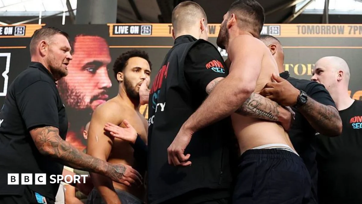 Hrgovic, Itauma Incident at Weigh-In