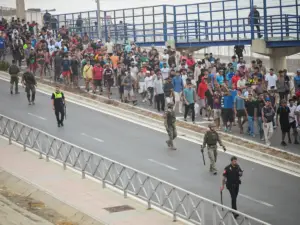 Hundreds of Migrant Minors Stranded in Ceuta After Border Crisis