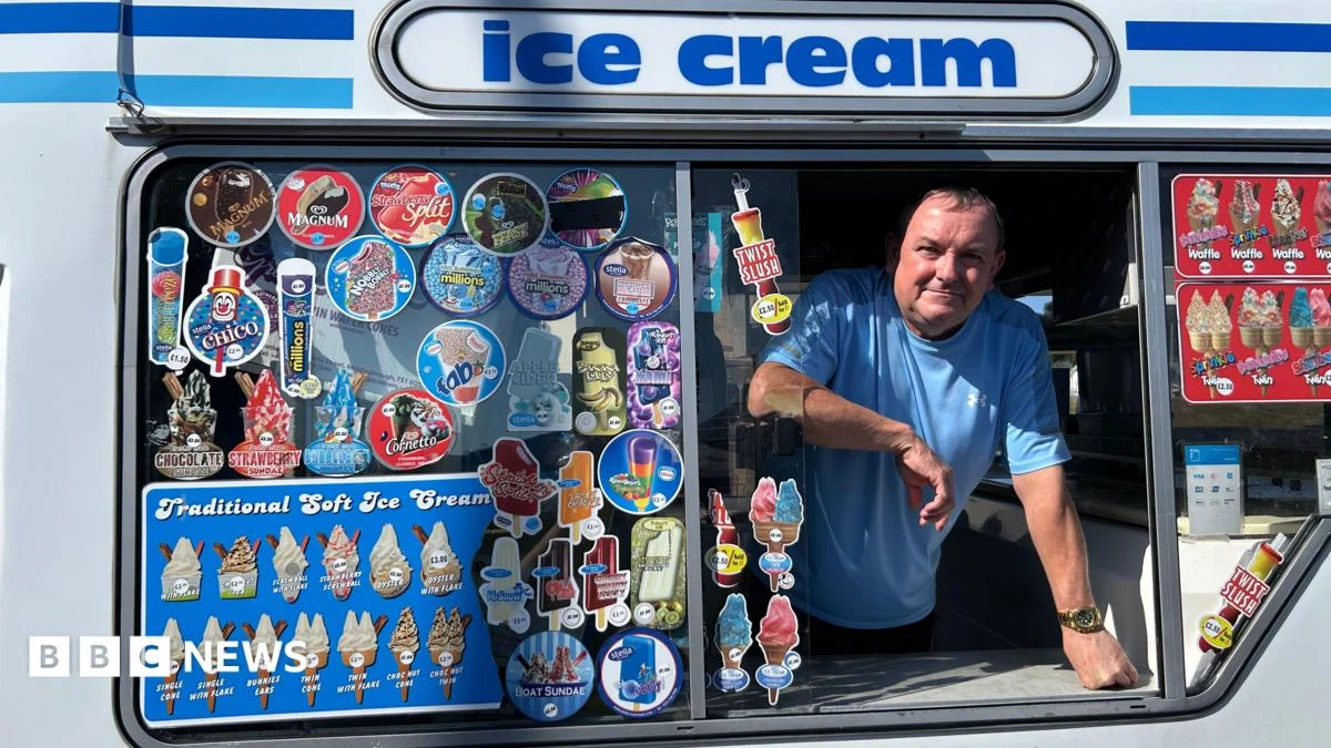 Ice cream man stops music after noise complaint