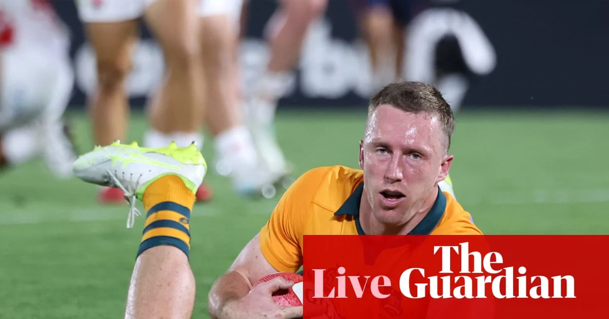 Australia defeats Japan in rugby union international