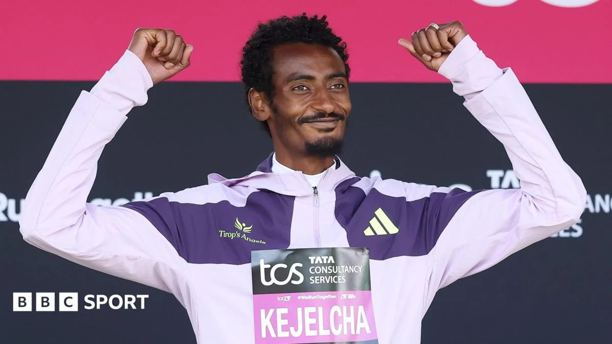 Kejelcha breaks men’s half marathon world record