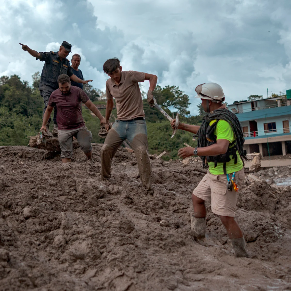 Helicopters Rescue Nepal Flood Survivors, Over 1,000 Missing
