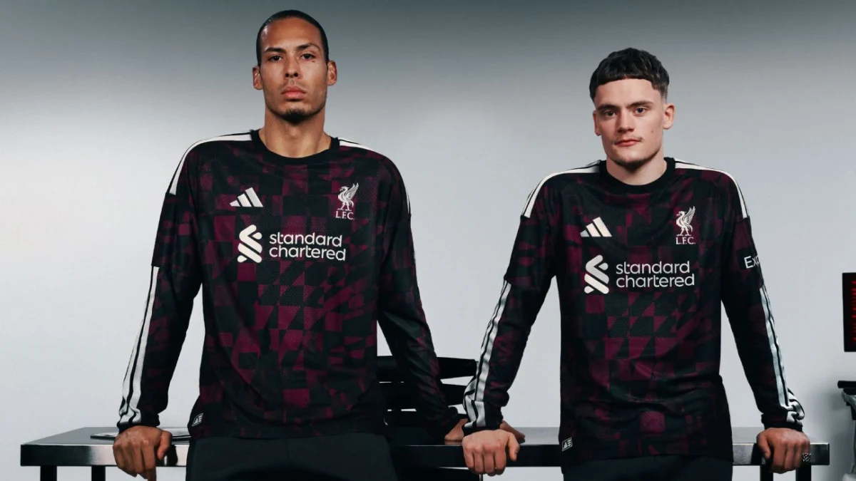 Liverpool’s new third kit designed for European nights