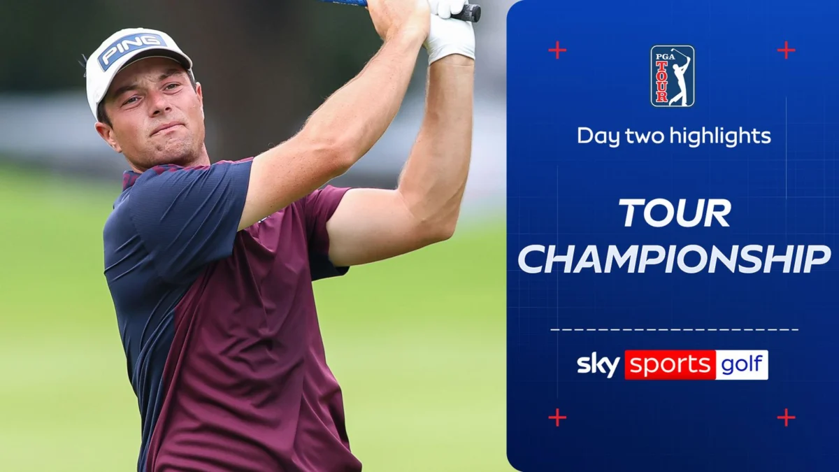 McIlroy’s Tour Championship hopes fade as Scheffler chases Hovland on day two
